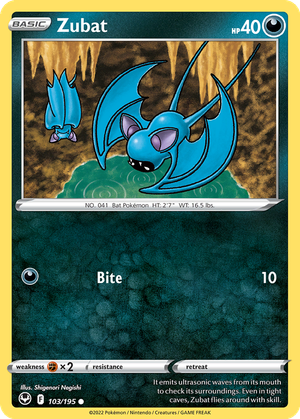 Zubat card image
