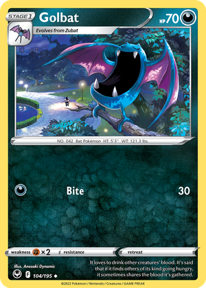 Golbat card image