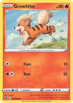Growlithe card image