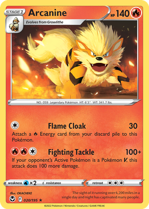 Arcanine card image