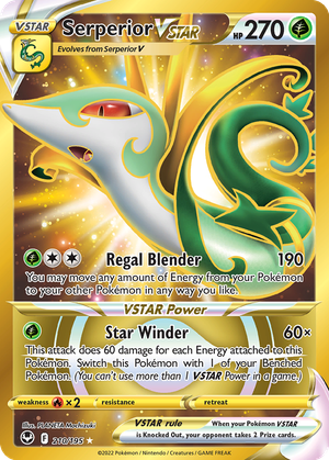 Serperior VSTAR card image