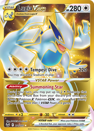 Lugia VSTAR card image