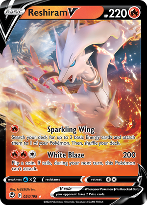 Reshiram V card image