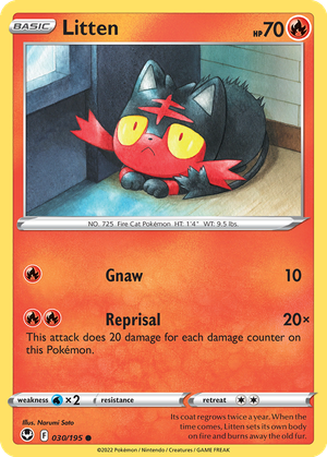 Litten card image