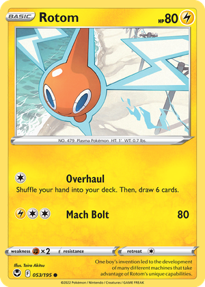 Rotom card image