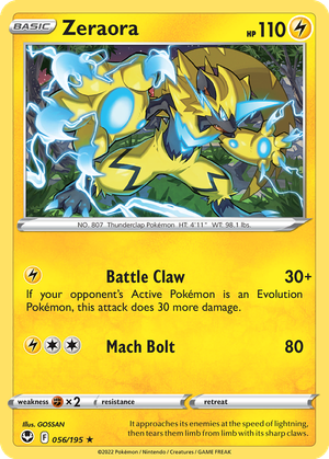 Zeraora card image