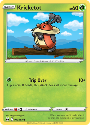 Kricketot card image