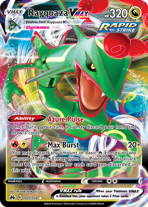 Rayquaza VMAX card image