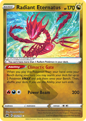 Radiant Eternatus card image