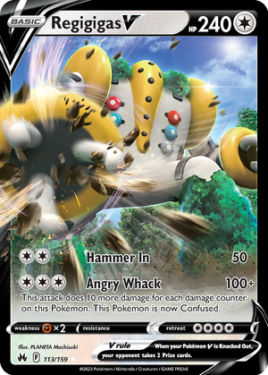 Regigigas V card image