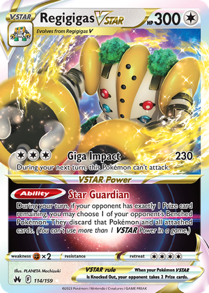 Regigigas VSTAR card image