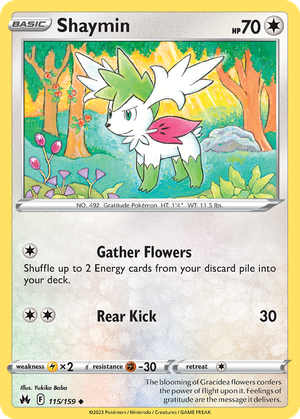 Shaymin card image