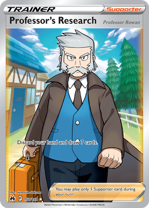 Professor's Research (Professor Rowan) card image