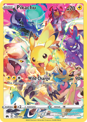 Pikachu card image