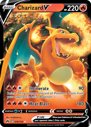 Charizard V card image