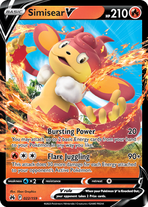 Simisear V card image