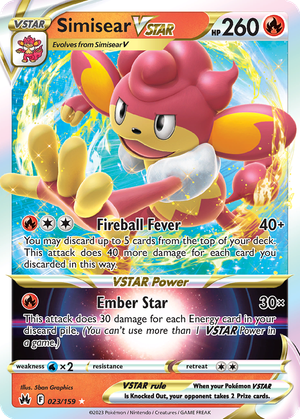 Simisear VSTAR card image