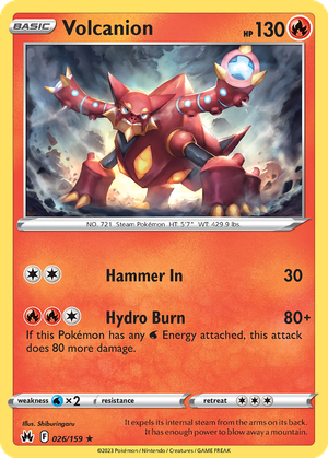 Volcanion card image