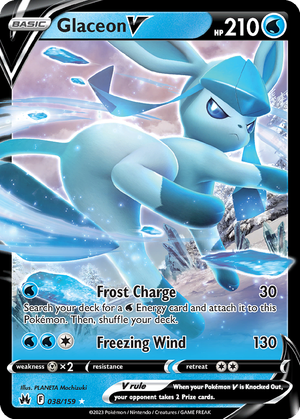 Glaceon V card image