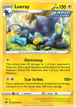 Luxray card image