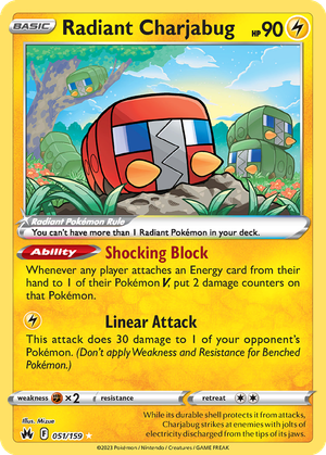 Radiant Charjabug card image