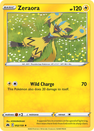 Zeraora card image