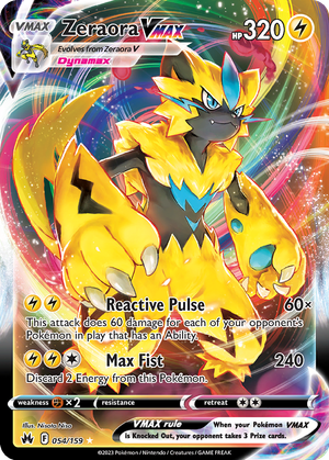 Zeraora VMAX card image