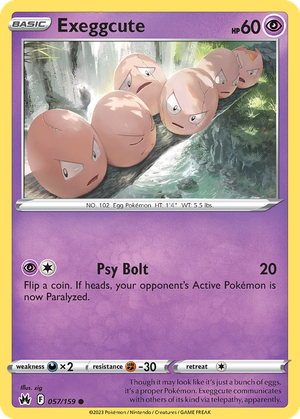 Exeggcute card image