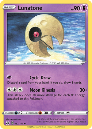 Lunatone card image