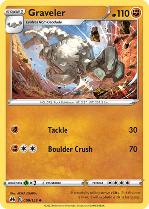 Graveler card image