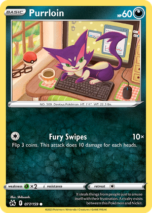 Purrloin card image