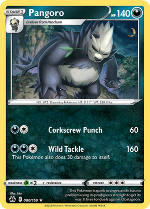 Pangoro card image