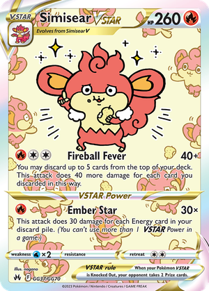 Simisear VSTAR card image