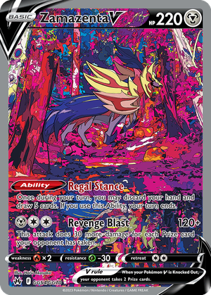 Zamazenta V card image