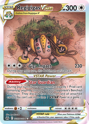 Regigigas VSTAR card image