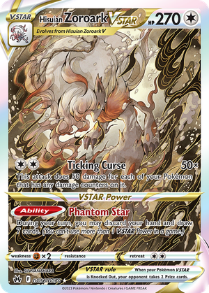 Hisuian Zoroark VSTAR card image