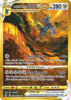 Origin Forme Dialga VSTAR card image