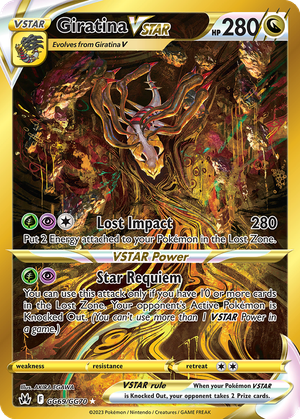 Giratina VSTAR card image