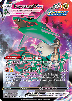 Rayquaza VMAX card image