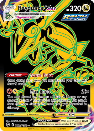 Rayquaza VMAX card image