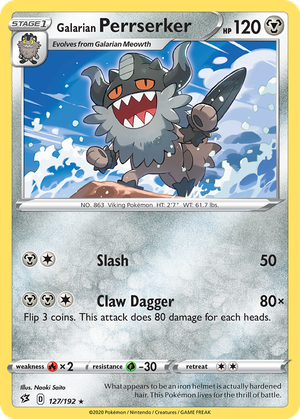 Galarian Perrserker card image