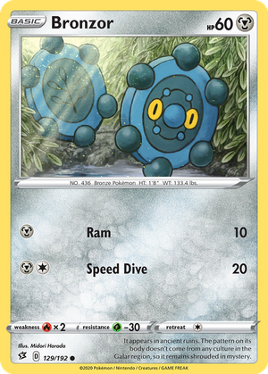 Bronzor card image