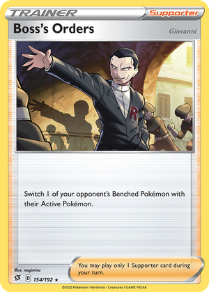 Boss's Orders (Giovanni) card image