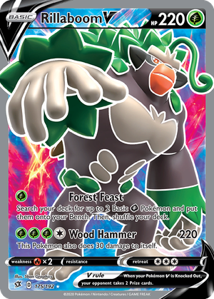 Rillaboom V card image