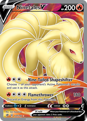Ninetales V card image