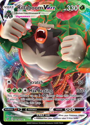 Rillaboom VMAX card image