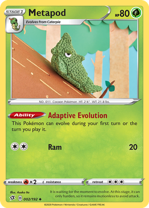 Metapod card image
