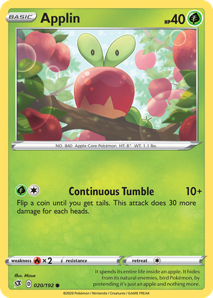 Applin card image