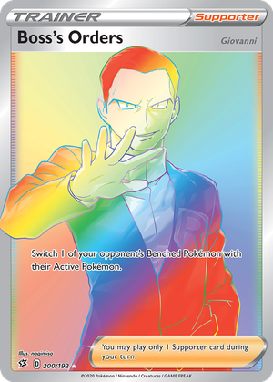 Boss's Orders (Giovanni) card image