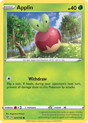 Applin card image